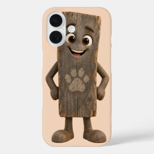 Coquet Étui de Téléphone avec Empreinte de Patte d