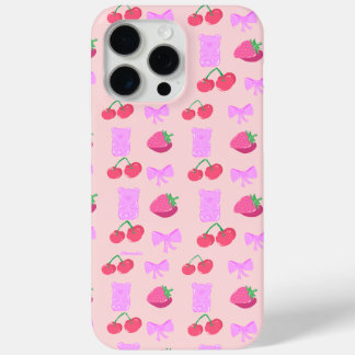 Coquet étui de téléphone cerise