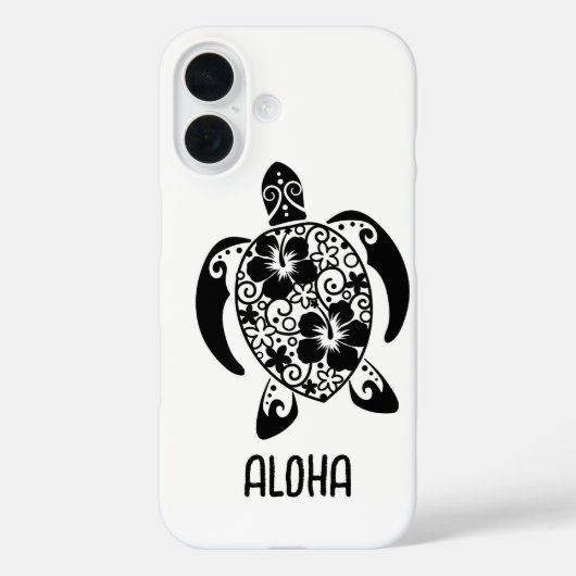 coquet étui de téléphone tortue (Verso)