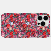 Coquet Étui Iphone Personnalisé avec Nom de Tulipe (Verso (horizontal))