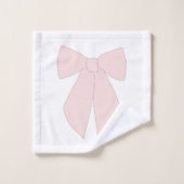 Coquette à la botte rose (Gant de toilette)