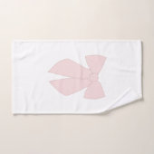 Coquette à la botte rose (Serviette à main)
