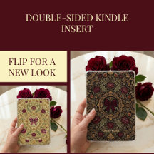 Coquette Antieke Gotische Kindle Inzetstuk, 2-zijd