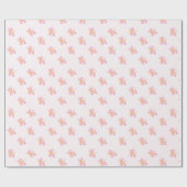 Coquette Balloon Dog Pattern Cadeaupapier (Vlak)