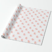 Coquette Balloon Dog Pattern Cadeaupapier (Uitgerold)