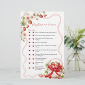 Coquette Berry in liefde over of onder games Kaart (Staand voorkant)