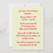 Coquette Birthday Invitation (Dos)