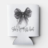 Coquette Black Bow She's Tying the Knot  Blikjeskoeler (Achterkant)