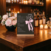 Coquette Blush Boog Zwart Uitnodiging Feest