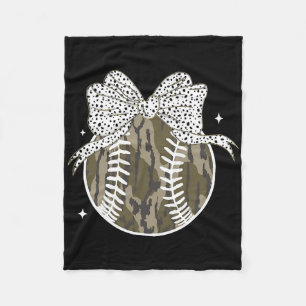 Coquette Boog Speldag Verkoop Zachte Camouflage Ch Fleece Deken