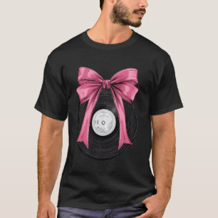 Coquette Boog Vinyl Platenspeler Vinyl Verzamelaar T-shirt