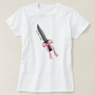 Coquette Boogmes I'm Just A Girl T-shirt