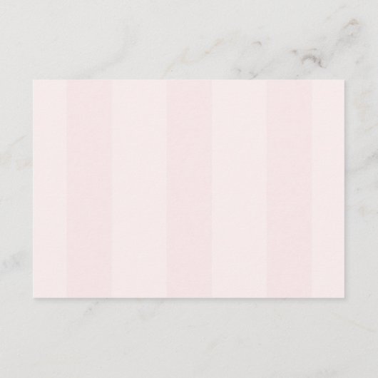 Coquette Bow Afstuderen Advies en wensen Informatiekaartje (Achterkant)