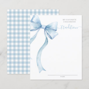 Coquette Bow Baby shower Jeugd Traditie Kaart