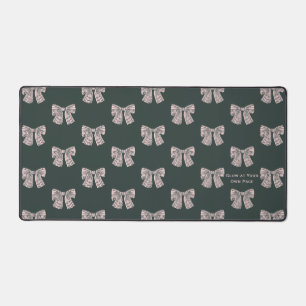 Coquette Bow Black & Pink Glow in uw eigen tempo Bureaumat