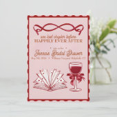 Coquette Bow Bridal shower Invitation | 5 x 7 (Debout devant)