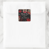 Coquette Bow Cherry Cheetah Birthday Sticker (Sac)