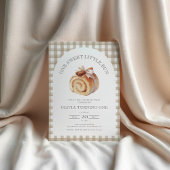 Coquette Bow Little Bun 1e verjaardag Kaart