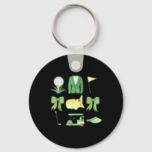 Coquette Bow Masters golftoernooi Graphic voor W Sleutelhanger