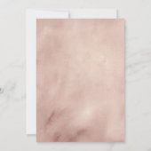 Coquette Bow Moon Boho Baby shower Invitation (Dos)