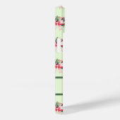 Coquette Bow Preppy Pink en Mint Green Case-Mate iPhone Case (Achterkant / Rechts)