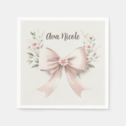 Coquette Bow Servet (Voorkant)
