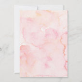 Coquette Bow Sweets Cake 2nd Birthday Invitation (Dos)