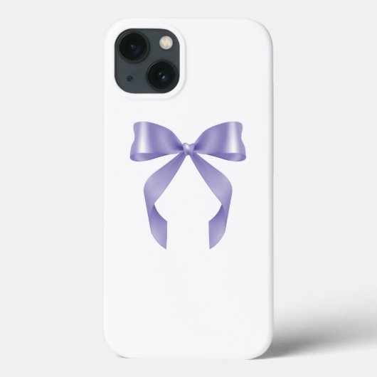 Coquette Bow violet Conception iPhone / coque ipad (Verso)