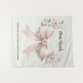 Coquette Bow Wandkleed (Voorkant (horizontaal))