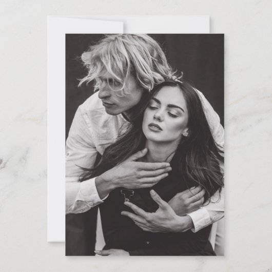 Coquette Bows Blauw Huwelijksuitnodiging Kaart (Achterkant)