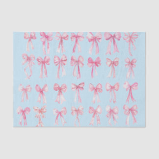 coquette bows tissue paper tissuepapier