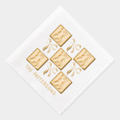 Coquette Bunnies Bows Pâques Nom personnalisé (Droite)