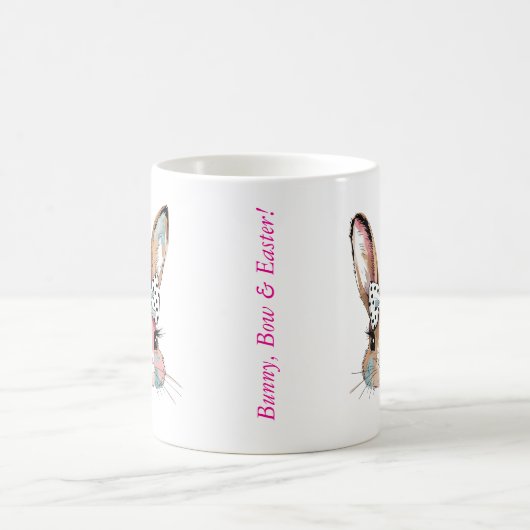 Coquette Bunny Bow Easter Mug (Centre)