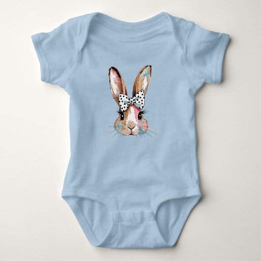 Coquette Bunny Bow Pasen Body's & Rompertjes Romper (Voorkant)