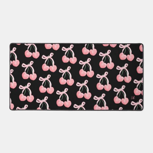 Coquette Cerises de Bow esthétique Monogramme pers (Recto)