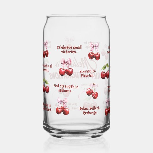 Coquette Cherry Affirmation quotidienne (Verso)