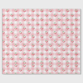 Coquette Cherry Cadeaupapier (Vlak)