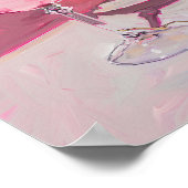 Coquette Cherry Cocktail Bar Winkelwagen Poster (Hoek)