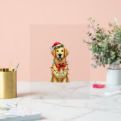 Coquette Chien retrieur d'or Mignonne Noël de Bow  (Mariage)