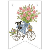 Coquette Chiot Anniversaire Fête de Bund drapeaux (Deuxième drapeau)