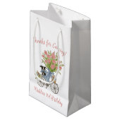 Coquette Chiot Anniversaire Fête Favoriser Sacs (Devant Angle)
