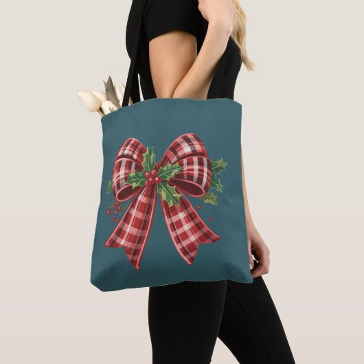 Coquette Christmas Bow Squad Gift Schattigee Winte Draagtas (Dichtbij)