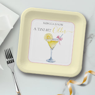 Coquette Citroen Cocktail Een Tini Bit Oudere Verj Papieren Bordje