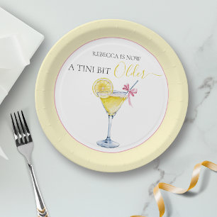 Coquette Citroen Cocktail Een Tini Bit Oudere Verj Papieren Bordje