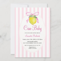 Coquette citroengele Ciao Baby Shower