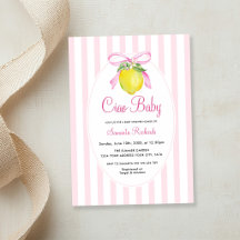 Coquette citroengele Ciao Baby Shower