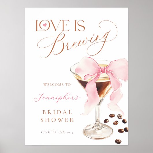 Coquette Coffee Poster (Digital Version Available) (Devant)