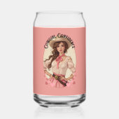 Coquette Cowgirl Western Mode Portrait (Verso)