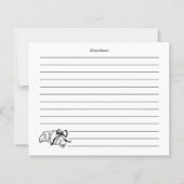 Coquette Croissant Recipe Card (Achterkant)