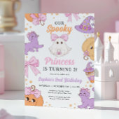Coquette Cute Halloween 2e Invitation anniversaire